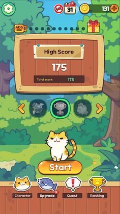 Cat&Friends! Jumping Away! - Screenshot 1