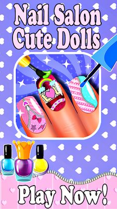 Nail Salon Cute Dolls - Screenshot 3