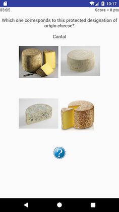 French cheese quiz - Screenshot 1