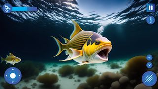 Piranha Hungry Fish Escape Sea - Screenshot 2
