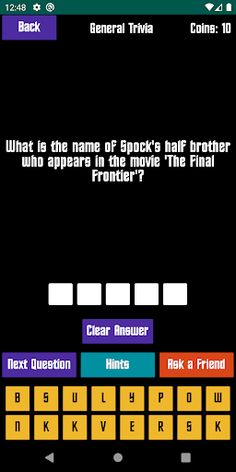 Quiz About Star Trek - Screenshot 1