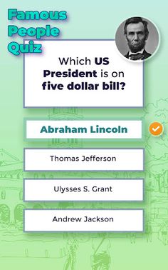 Famous People History Quiz App - Screenshot 1