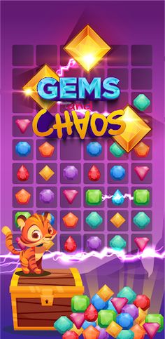Gems & Chaos - Challenge Games - Screenshot 1