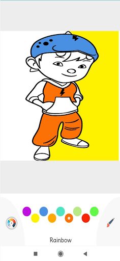 Boboi boy Coloring Book - Screenshot 2
