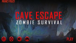 Cave Escape - Boy Escape Zombi - Screenshot 1