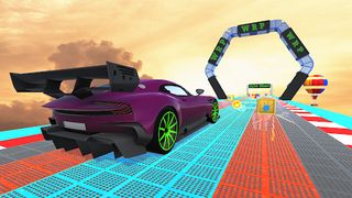 Mega Ramp Sky Drive Stunt Game - Screenshot 1