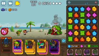 Puzzle & Defense: Match 3 Batt - Screenshot 2