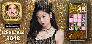 Jennie 2048 Game - BlackPink G - Screenshot 1
