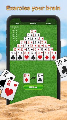 Pyramid Solitaire: New Fun Car - Screenshot 4