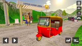 3D Tuk Tuk Auto Rickshaw Drive - Screenshot 3