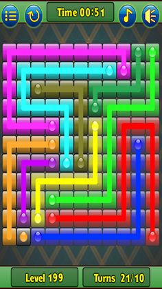 Glow Lines - Connect Game - Screenshot 2