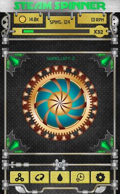 Steampunk Fidget Spinner - Screenshot 3
