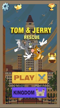 Tom and Jerry Rescue Puzzle - Screenshot 1