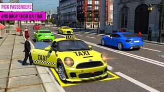 Car Taxi Driving Service Sim - Screenshot 1