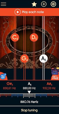 Master Mandolin Tuner - Screenshot 1
