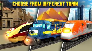 Egypt Train Simulator - لعبة ا - Screenshot 2