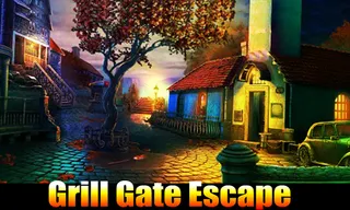 Grill Gate Escape Game - Screenshot 1