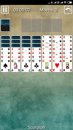 Scorpion Wasp Solitaire - Screenshot 1