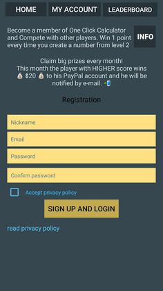 One Click Calculator - Screenshot 3