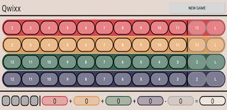 Simple Qwixx Scorecard - Screenshot 1