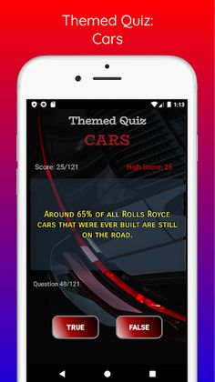 Themed Quiz: Cars - Screenshot 1
