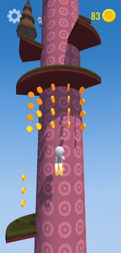 Jetpack Master: Twist a Pole - Screenshot 3