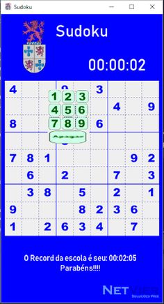 Sudoku do Leiny - Screenshot 2