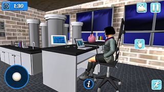 Sakura High School Girl Sim 3D - Screenshot 1