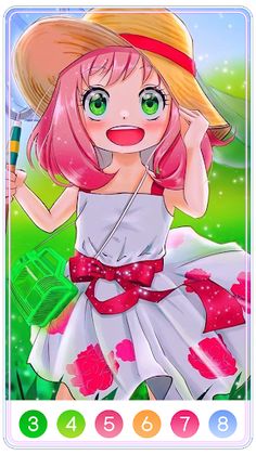 Spy x Family Color By Number - Screenshot 1