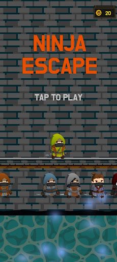 Ninja Escape : Ninja jump jump - Screenshot 2