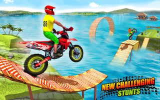 Moto Dirt Bike Stunt Racing 3D - Screenshot 1