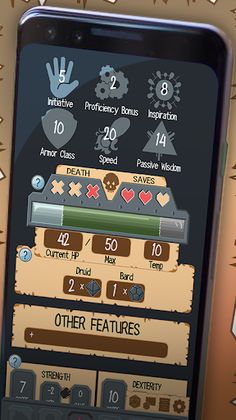 Homebrew Character Sheets - Screenshot 4