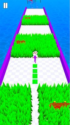 Merge Blade : Cut Grass Run - Screenshot 3