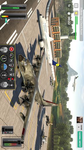 Take Off Airplane Pilot Race - Screenshot 2