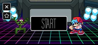 FNF Rainbow Green Friends Mod - Screenshot 1