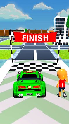 Stick Man Run: Supercar Race - Screenshot 4