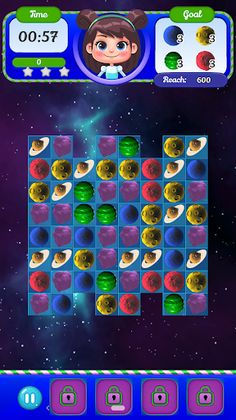 Galaxy Smash - Match 3 puzzle - Screenshot 2