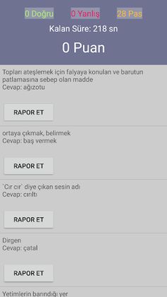 Passaparola Genel Kültür - Screenshot 3