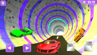 Stunt Race Games Mega Car Ramp - Screenshot 1