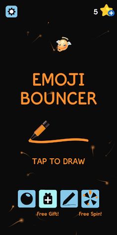 emoji bouncer - Screenshot 1