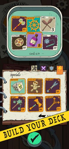Fisherman Cards Game - Screenshot 2