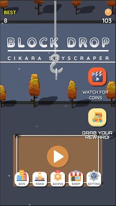 Block Drop : Cikara Skyscraper - Screenshot 2