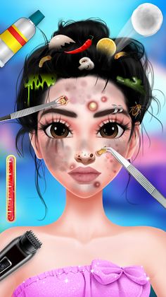 ASMR Mermaid Doll Makeup Salon - Screenshot 2