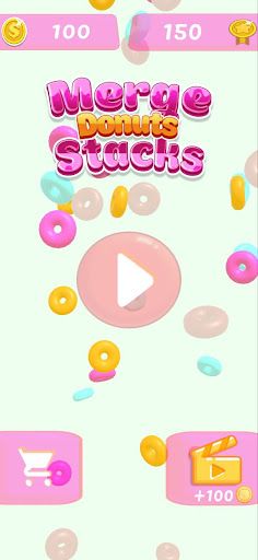 Merge Donuts Stack - Screenshot 1