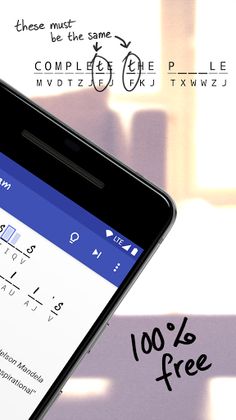 Cryptogram - puzzle quotes - Screenshot 2