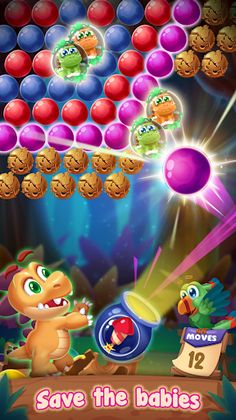 Dino Bubble Shooter - Screenshot 1