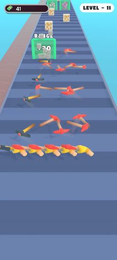 Gem Painting Run - Screenshot 1