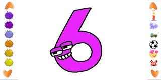 Number Lore 0-9 Coloring - Screenshot 2