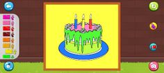 How to Color a Birthday Cake - Screenshot 4