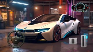 Realistic City Drift: i8 - Screenshot 2